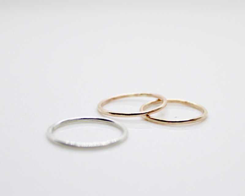 Plain Stacking Ring