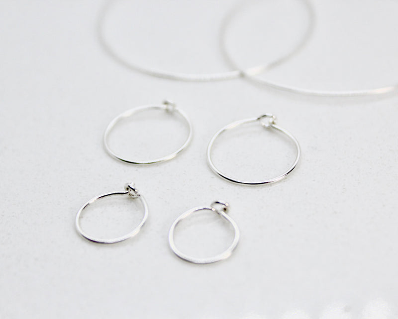 Dainty Hoops