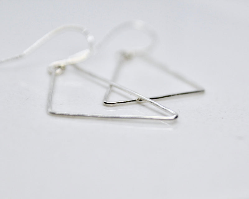 Triangle Dangle Earrings