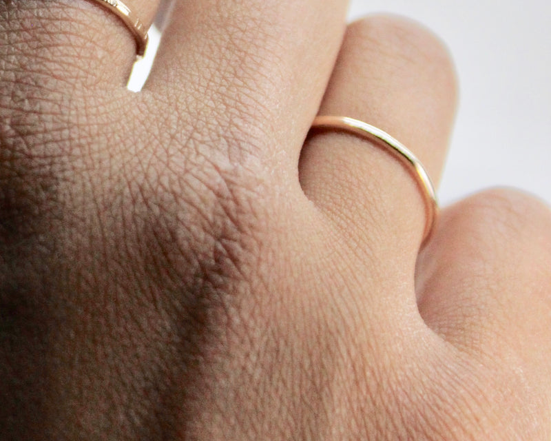 Plain Stacking Ring