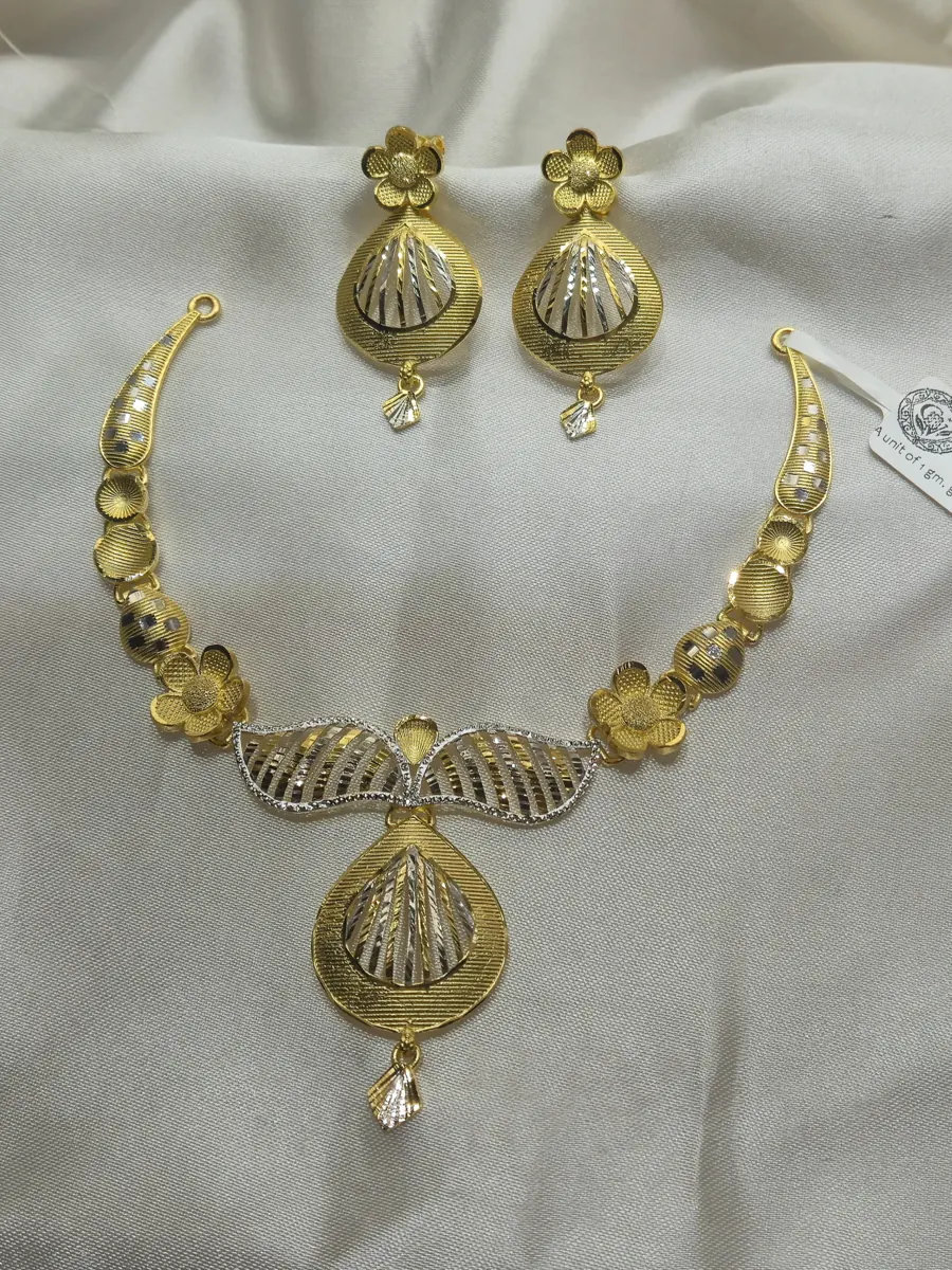 Sushma Floral-Drop Set